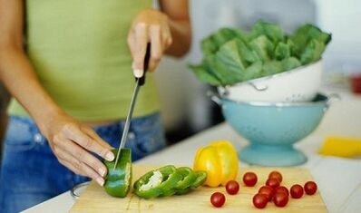 Regras de nutrición para perder peso na casa