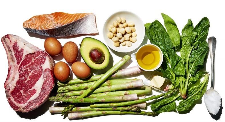 Vexetais e proteínas para a dieta ceto