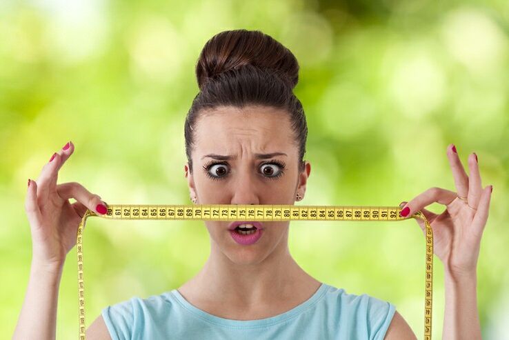 A dieta non pode lograr unha perda de peso efectiva nunha semana